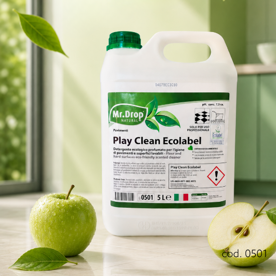 Immagine di PLAY CLEAN ECOLABEL tanica lt.5
